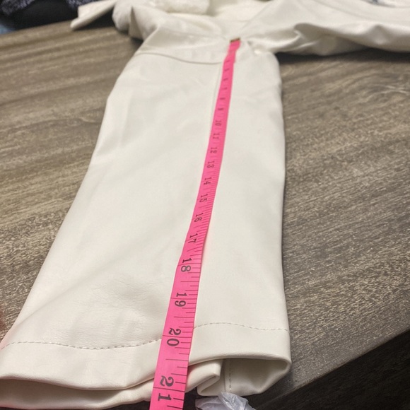 Guess leather Milky white AAmina Pu jacket - Picture 13 of 16